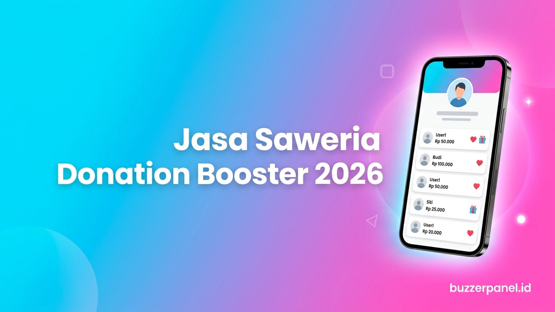 Jasa Saweria Donation Booster 2026: Trigger Donatur Lain via Social Proof