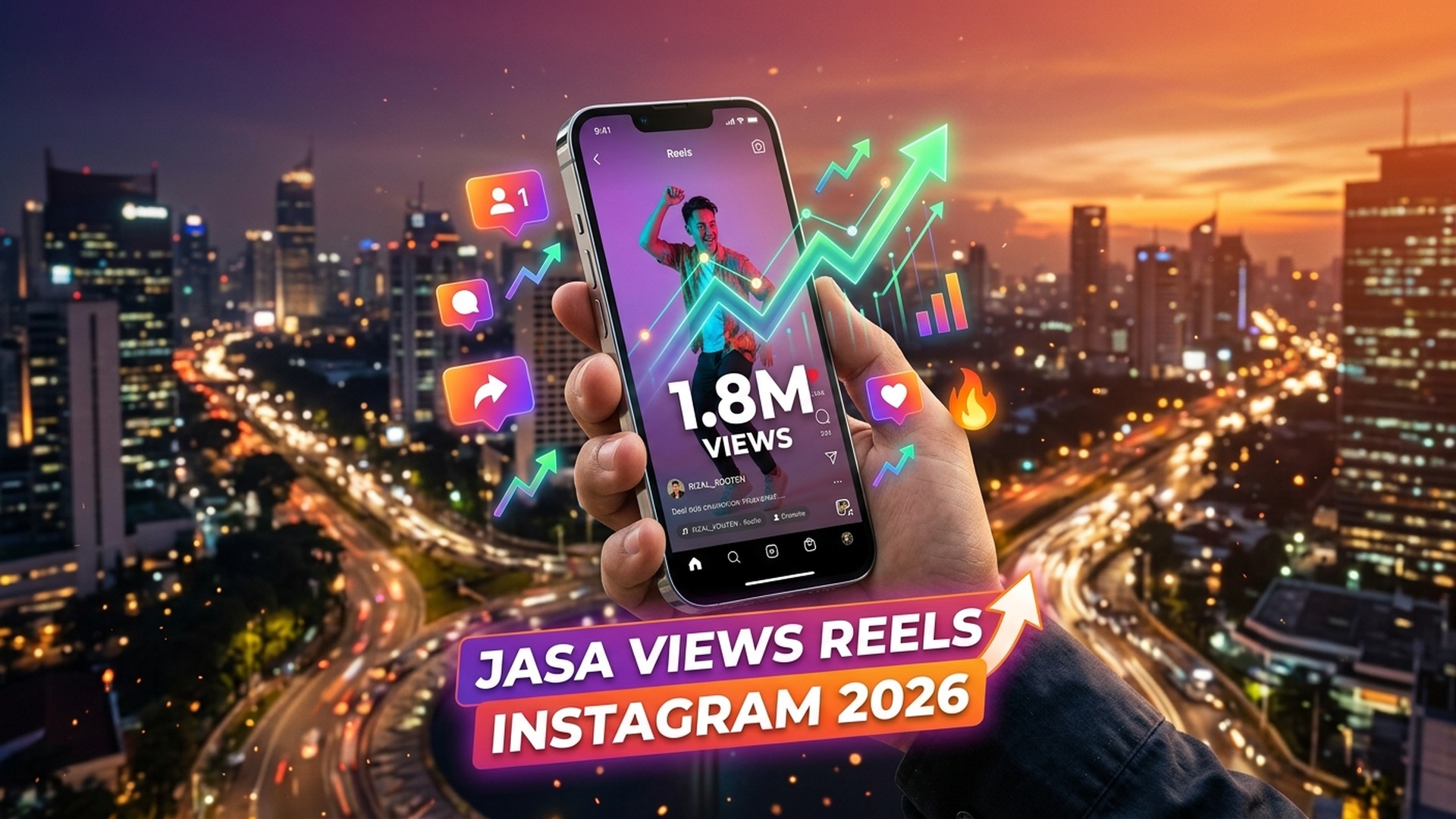 Jasa Views Reels Instagram Indonesia 2026: Terpercaya, Cepat & Aman
