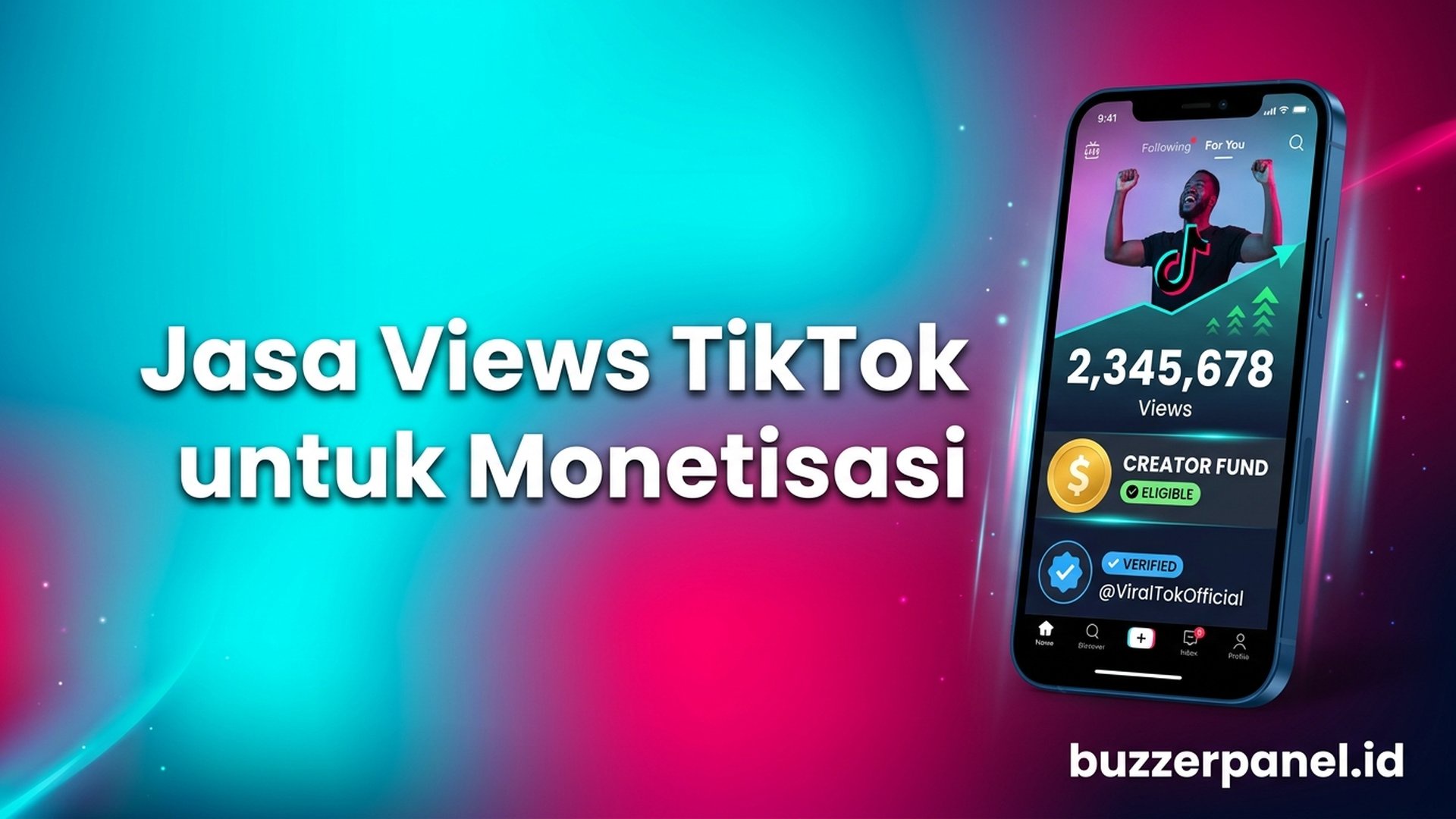 Jasa Views TikTok untuk Monetisasi 2026: Capai Creator Fund Lebih Cepat