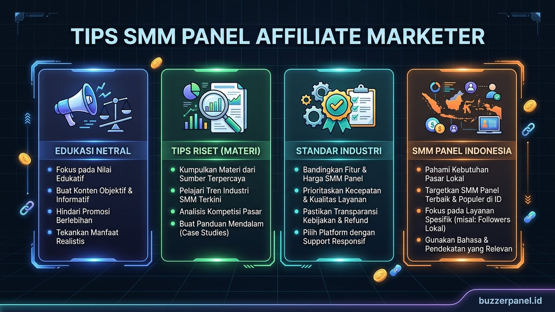 Smm Panel Untuk Affiliate Marketer infografis tips