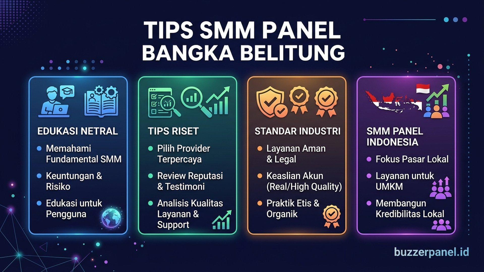 Smm Panel Bangka Belitung - Tips Evaluasi | Buzzerpanel.id Smm Panel Bangka Belitung infografis tips