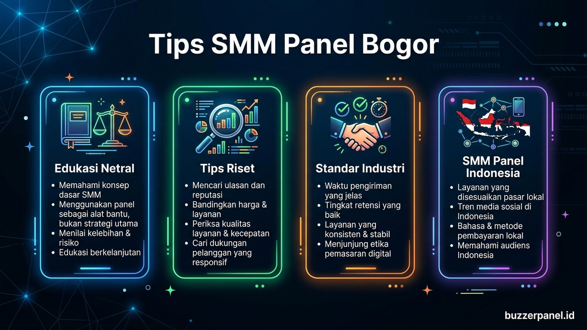 Smm Panel Bogor - Tips Evaluasi | Buzzerpanel.id Smm Panel Bogor infografis tips