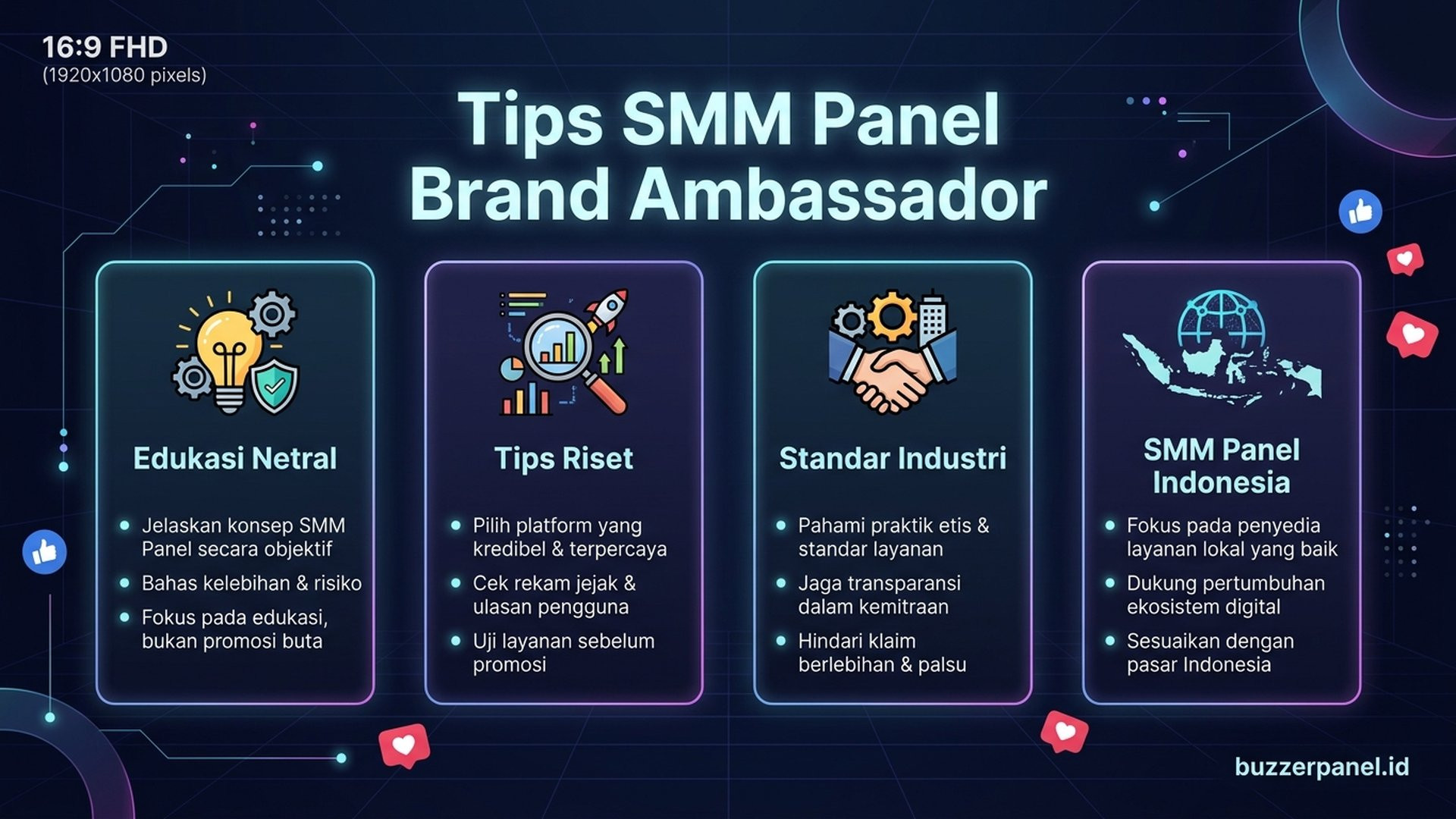Smm Panel Untuk Brand Ambassador infografis tips