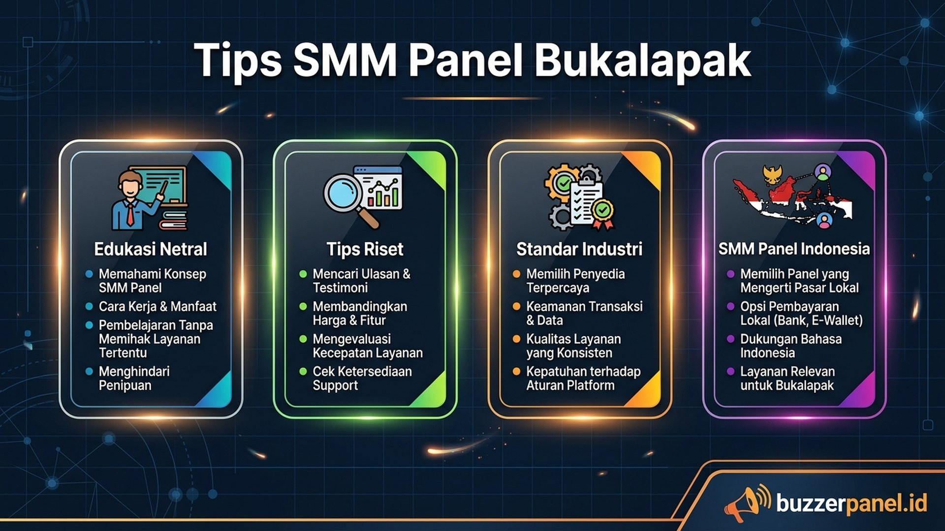 Smm Panel Bukalapak - Tips Evaluasi | Buzzerpanel.id Smm Panel Bukalapak infografis tips