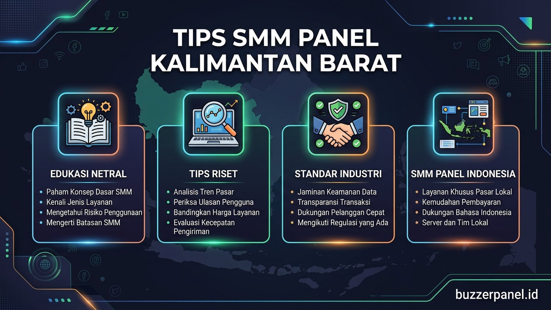 Smm Panel Kalimantan Barat infografis tips