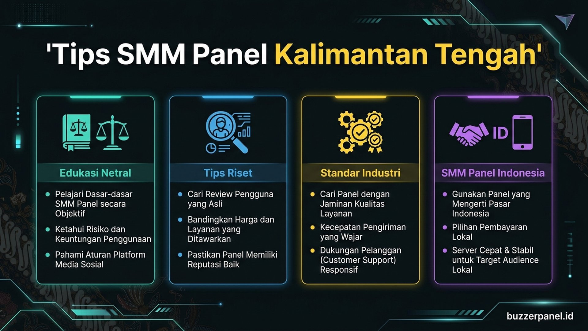 Smm Panel Kalimantan Tengah infografis tips