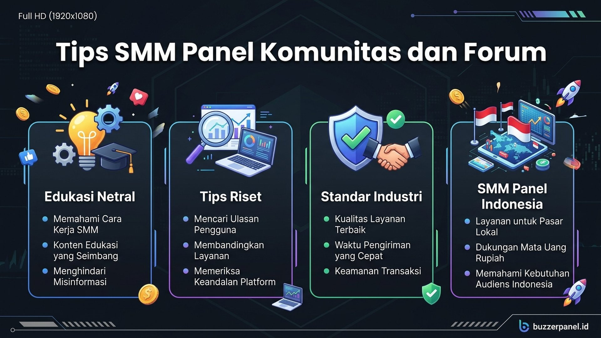 Smm Panel Untuk Komunitas Dan Forum - Tips Evaluasi | Buzzerpanel.id Smm Panel Untuk Komunitas Dan Forum infografis tips