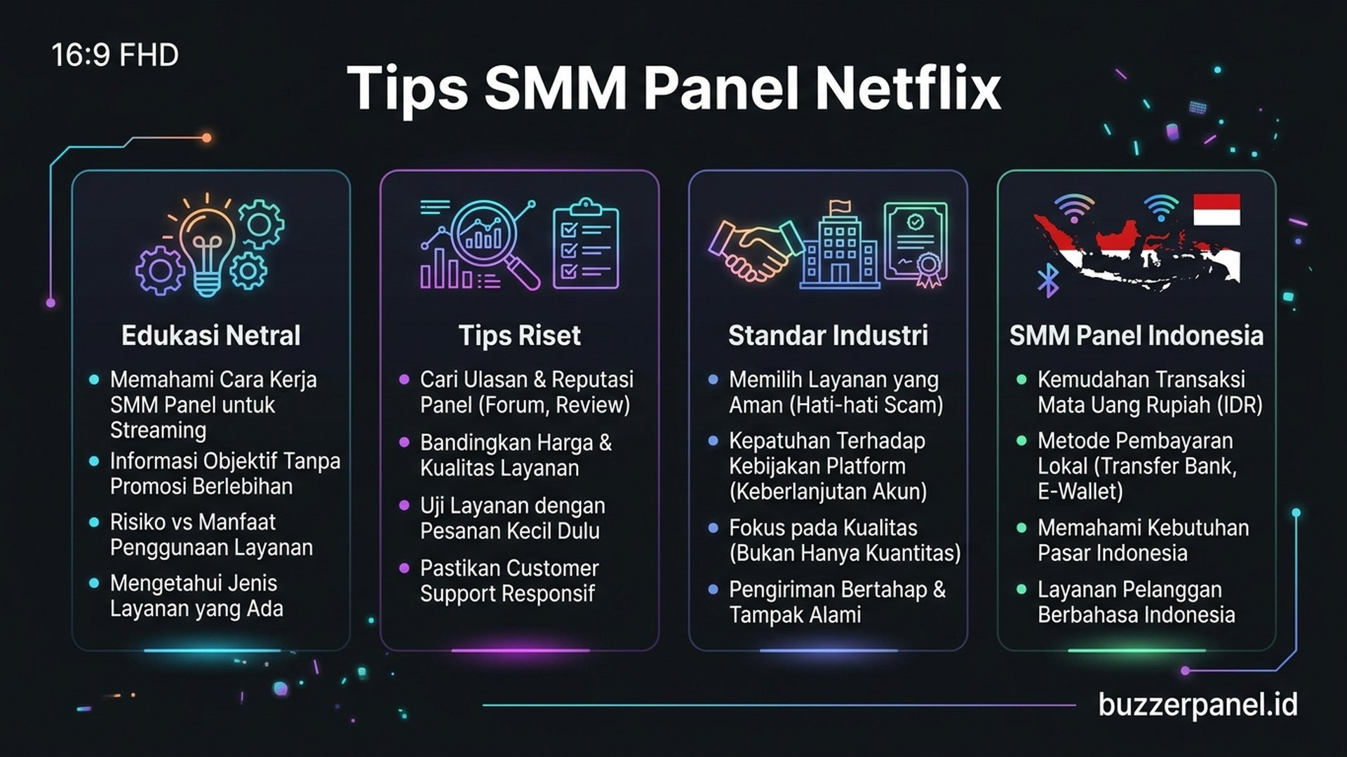 Smm Panel Netflix - Tips Evaluasi | Buzzerpanel.id Smm Panel Netflix infografis tips