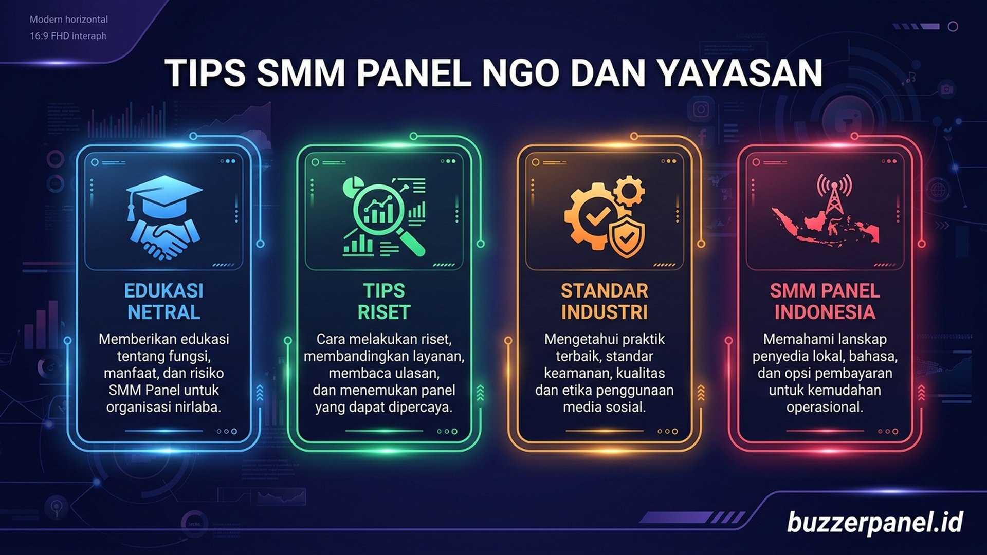 Smm Panel Untuk Ngo Dan Yayasan infografis tips