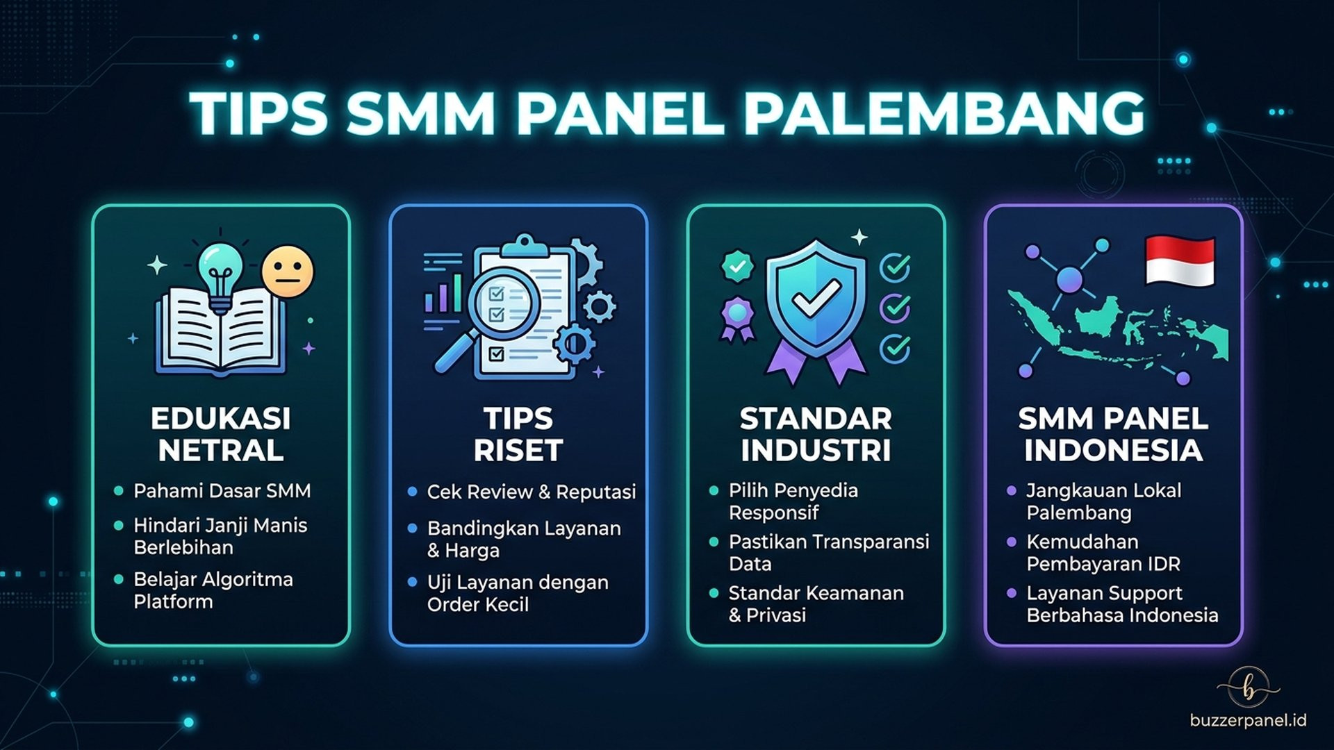 Smm Panel Palembang - Tips Evaluasi | Buzzerpanel.id Smm Panel Palembang infografis tips