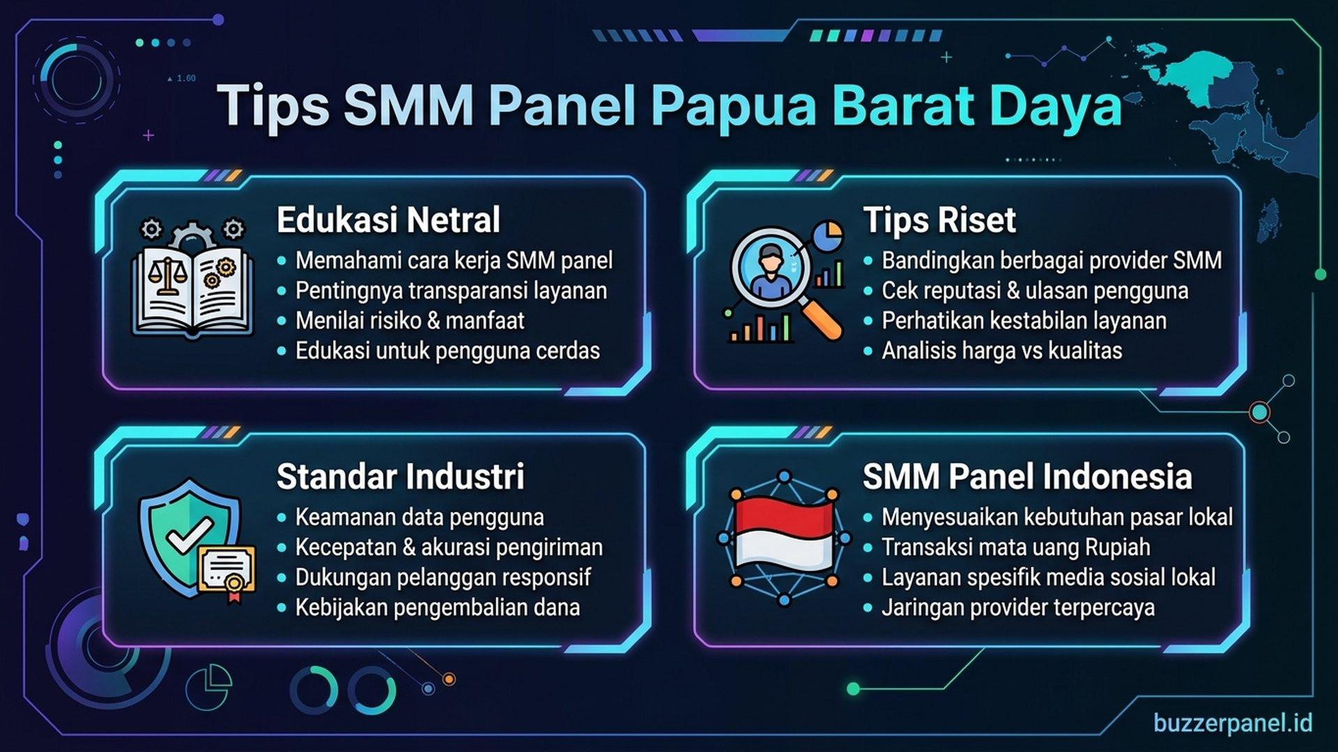 Smm Panel Papua Barat Daya infografis tips