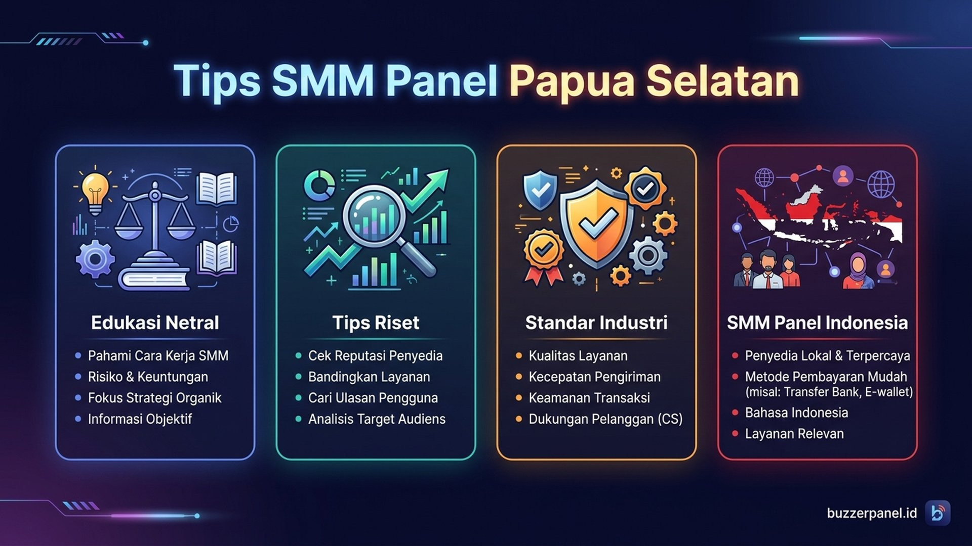Smm Panel Papua Selatan - Tips Evaluasi | Buzzerpanel.id Smm Panel Papua Selatan infografis tips