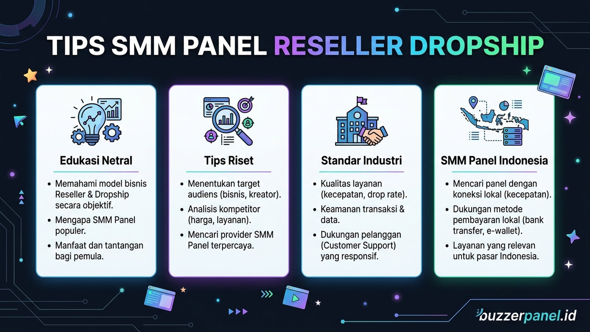 Smm Panel Untuk Reseller Dropship infografis tips