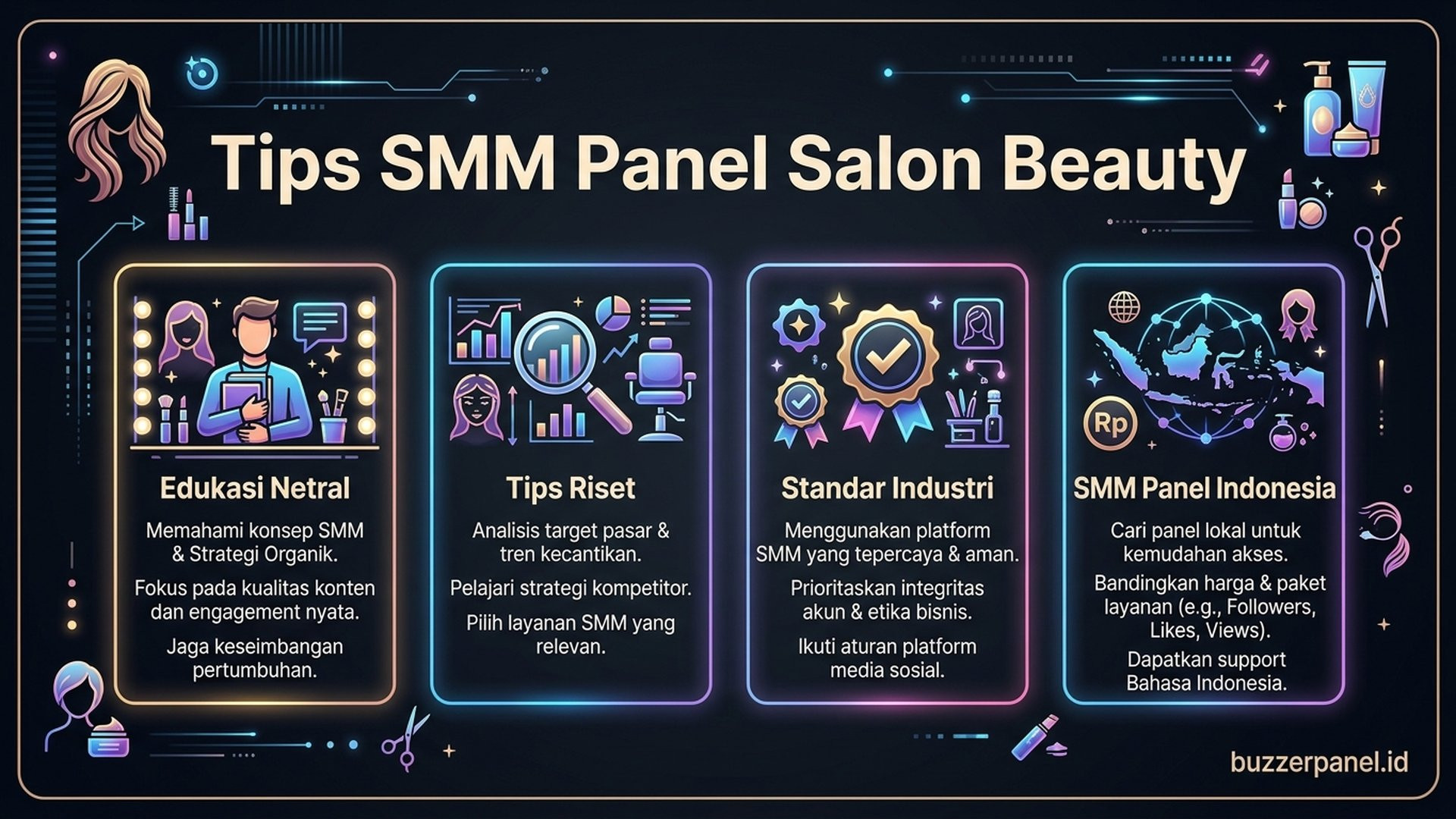 Smm Panel Untuk Salon Beauty infografis tips