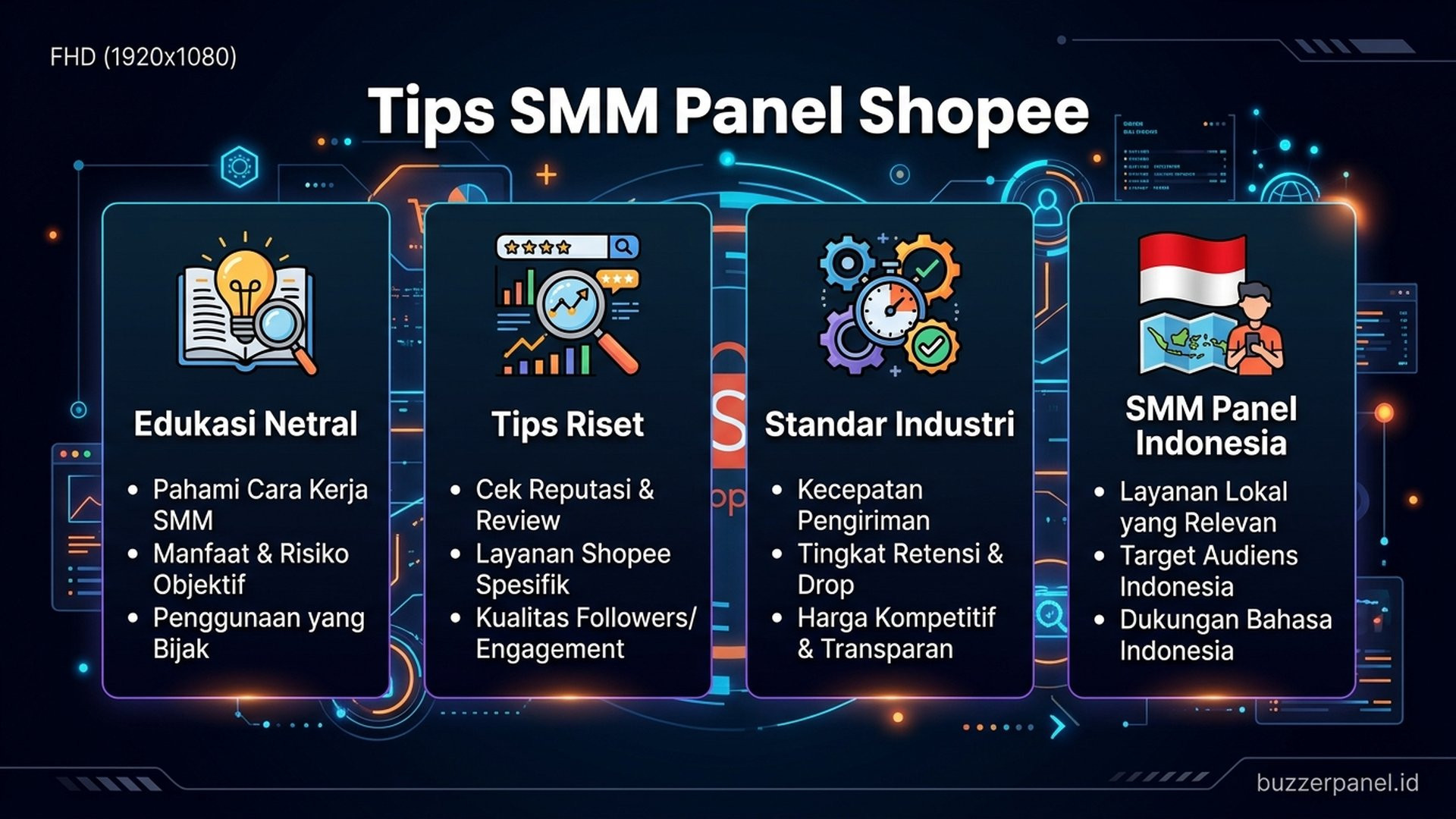 Smm Panel Shopee - Tips Evaluasi | Buzzerpanel.id Smm Panel Shopee infografis tips