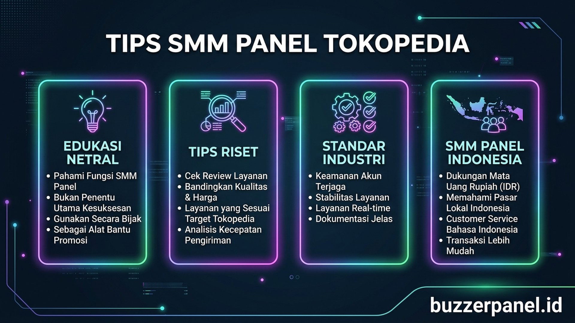 Smm Panel Tokopedia - Tips Evaluasi | Buzzerpanel.id Smm Panel Tokopedia infografis tips