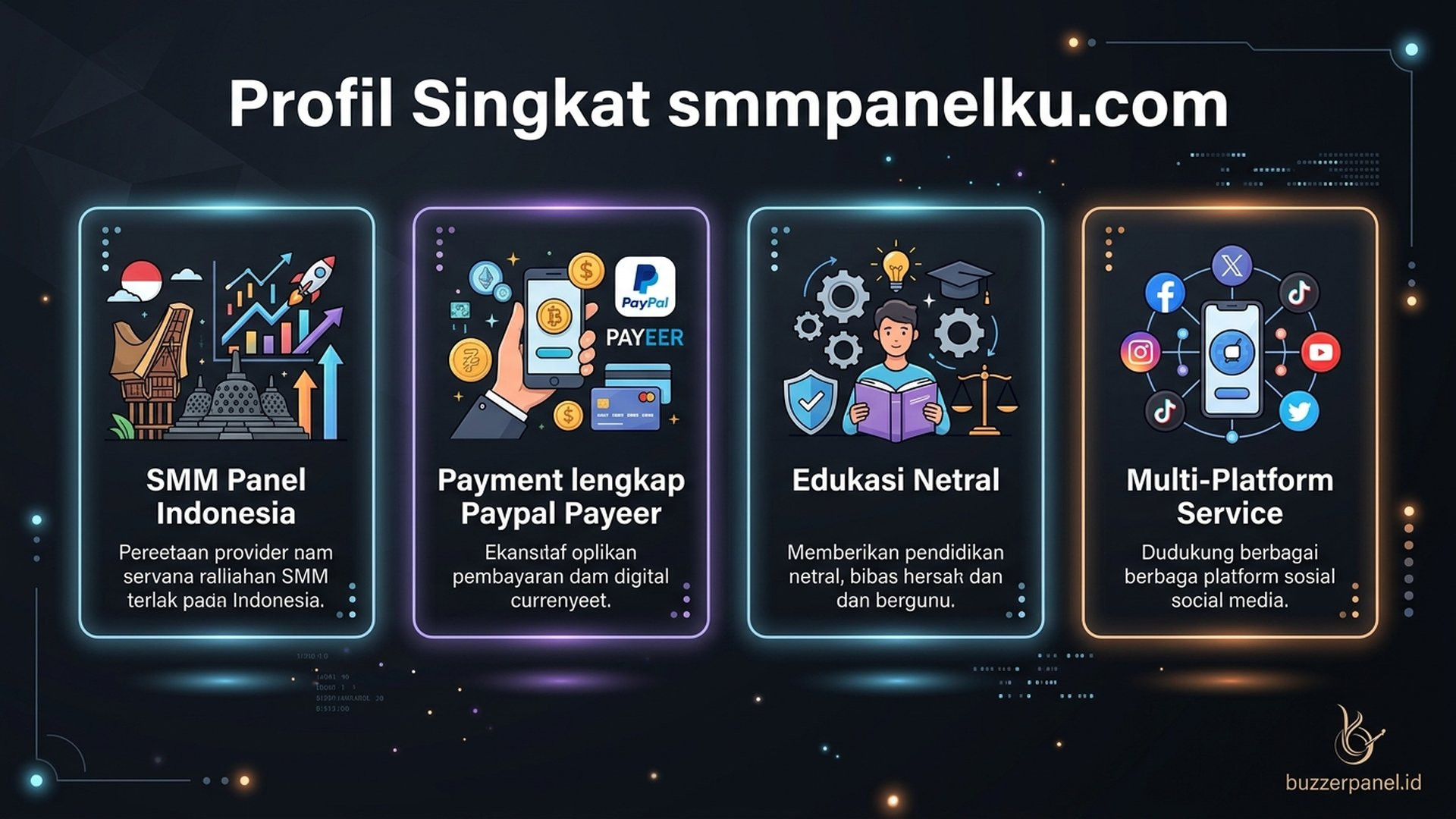 Payment Internasional | Buzzerpanel.id smmpanelku.com infografis profil