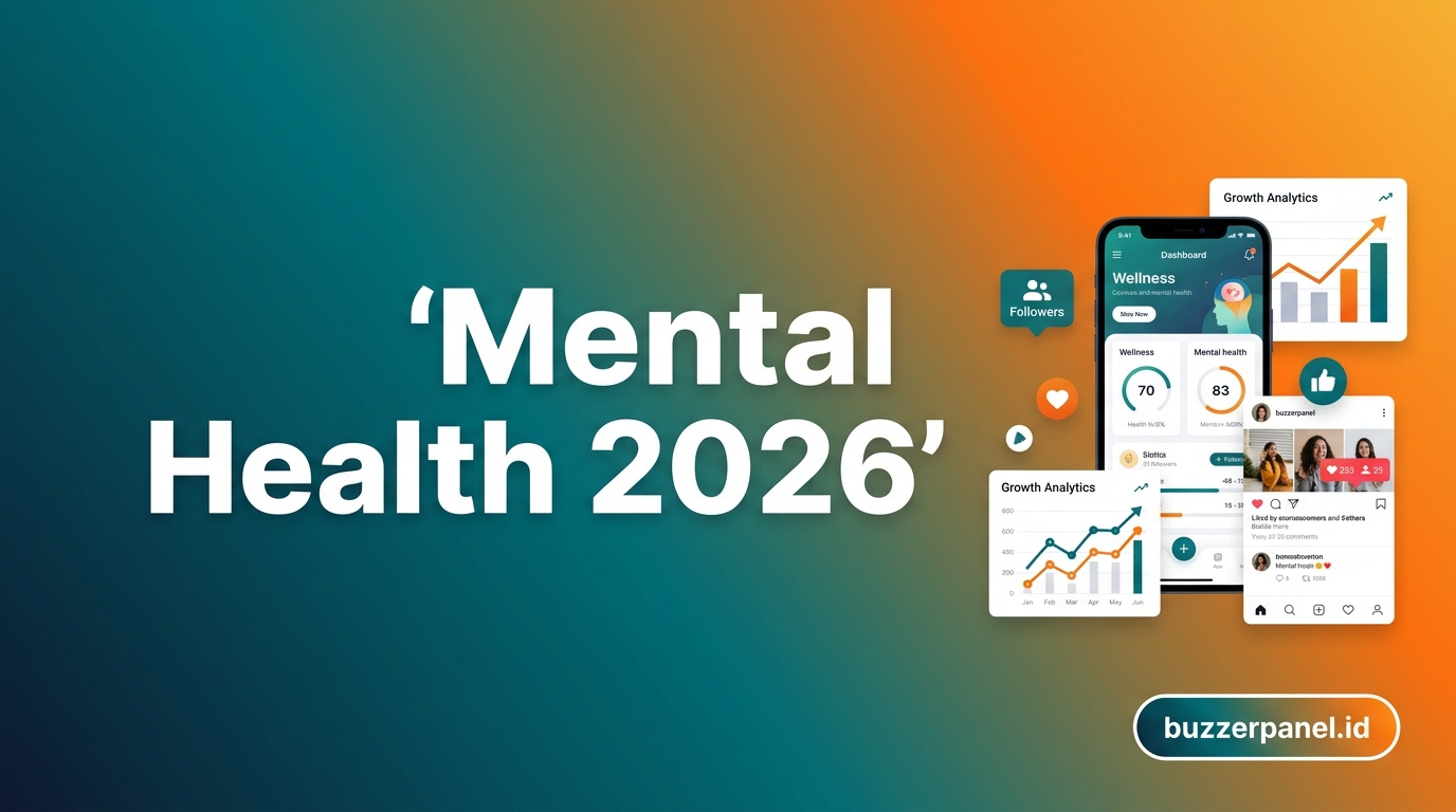 Mental Health Creator 2026 - Mental Health Ilustrasi Mental Health Creator 2026 - Mental Health BuzzerPanel