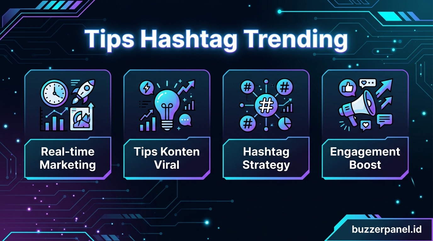 Hashtag Trending Piala Dunia 2026 infografis tips strategi