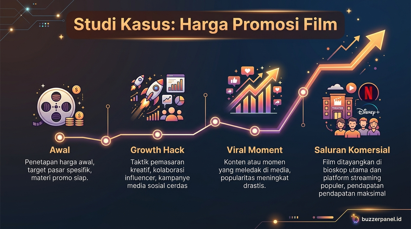 Timeline Harga Jasa Promosi Film Bioskop 2026 Timeline storytelling Harga Jasa Promosi Film Bioskop 2026