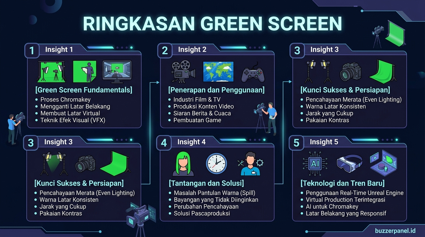Ringkasan Setting Green Screen Chroma Key 2026 Ringkasan insight Setting Green Screen Chroma Key 2026