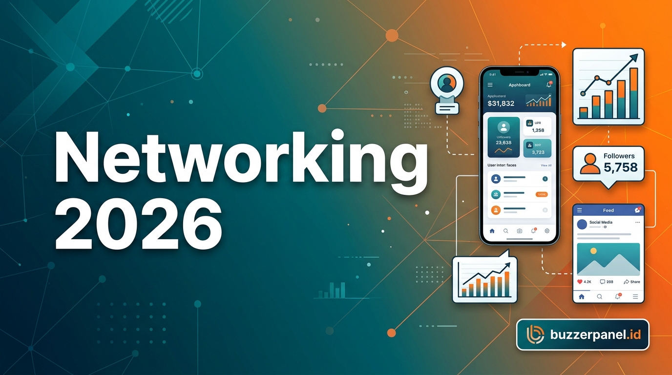 Ilustrasi Cara Networking Sesama Creator 2026 - Networking BuzzerPanel