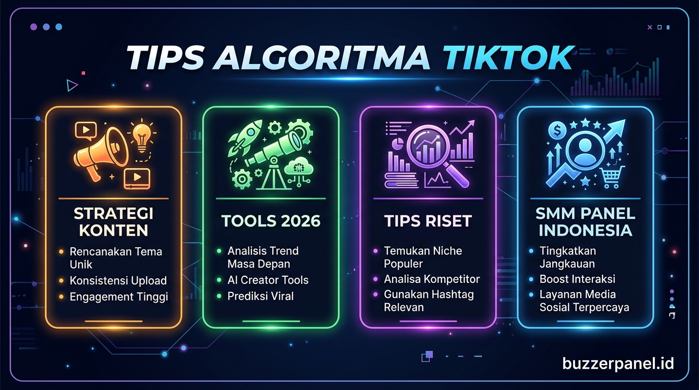 Distribusi bobot signal algoritma TikTok 2026