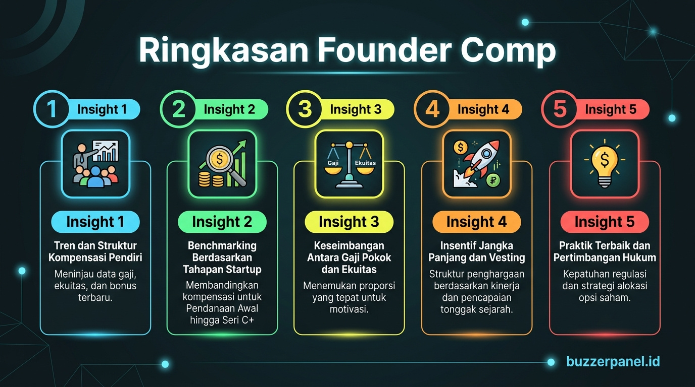 Ringkasan insight Riset Compensation Founder Indonesia 2026