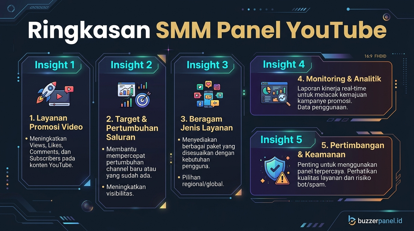 Ringkasan insight Best Smm Panel For Youtube 2026