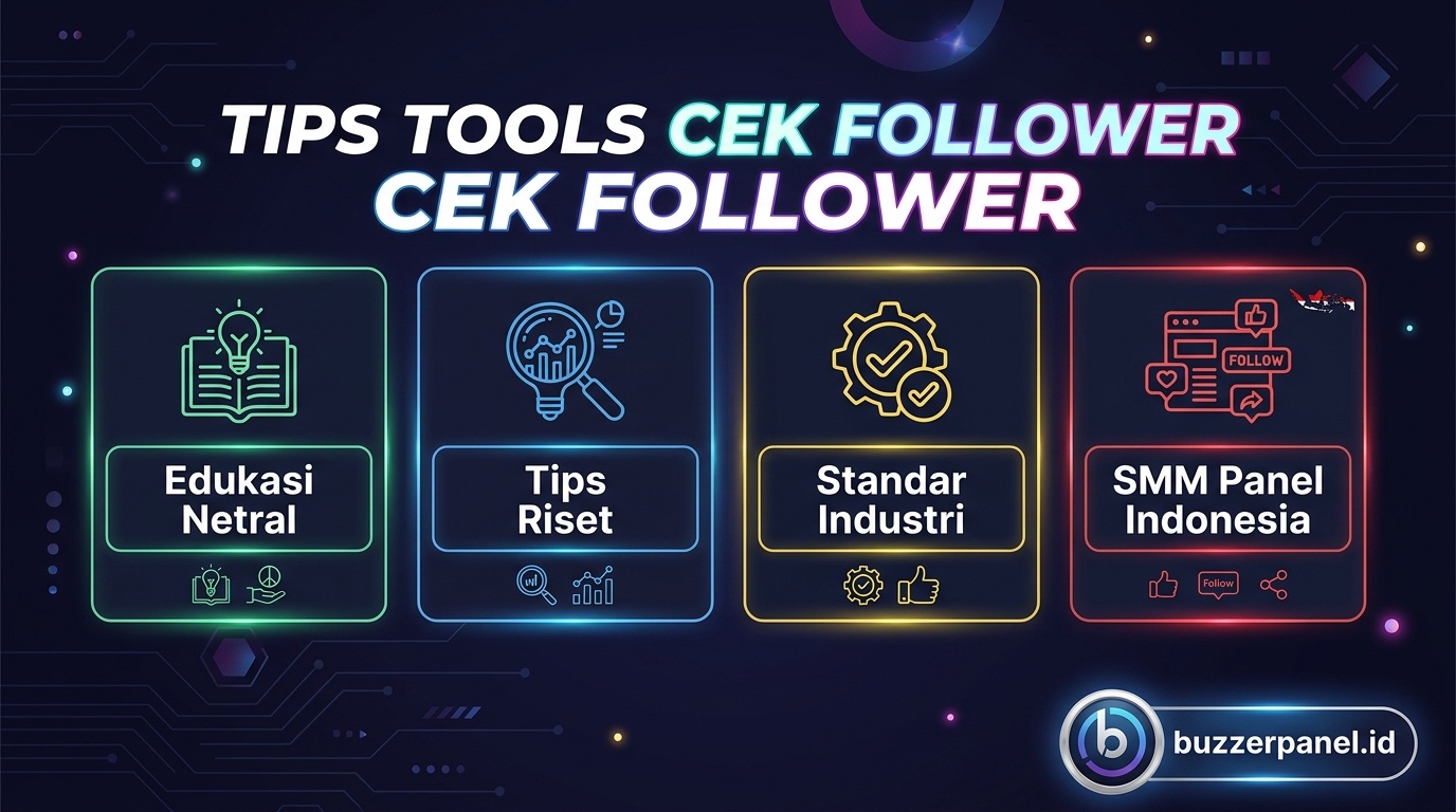 Cek Follower Instagram infografis tips evaluasi
