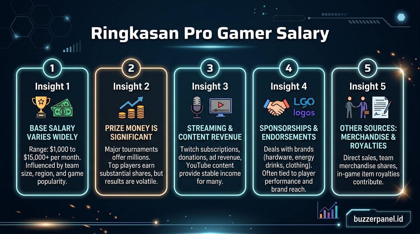 Ringkasan insight Riset Salary Pro Gamer Indonesia 2026