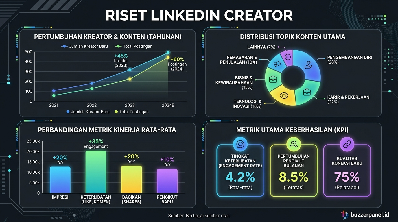 Data visualization Linkedin Creator Mode Founder 2026