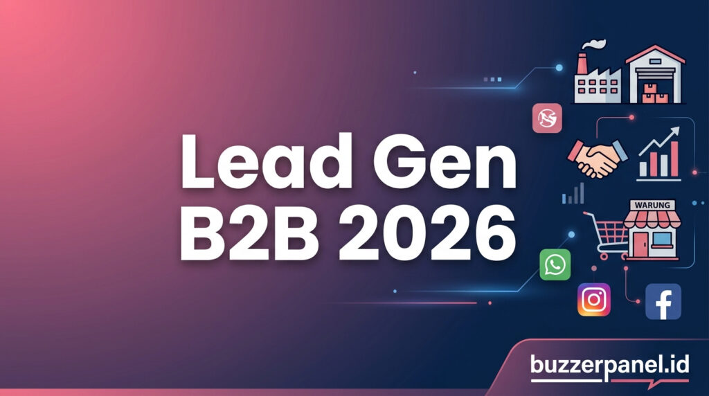 Cara Lead Generation via Sosmed B2B 2026