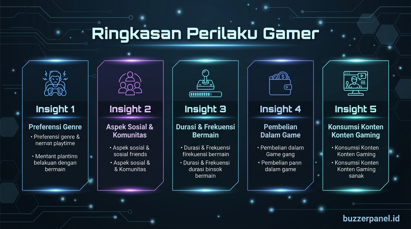 Ringkasan insight Riset Perilaku Gamer Indonesia 2026