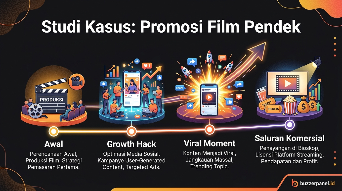 Timeline Promosi Film Pendek Festival Sea 2026 Timeline storytelling Promosi Film Pendek Festival Sea 2026