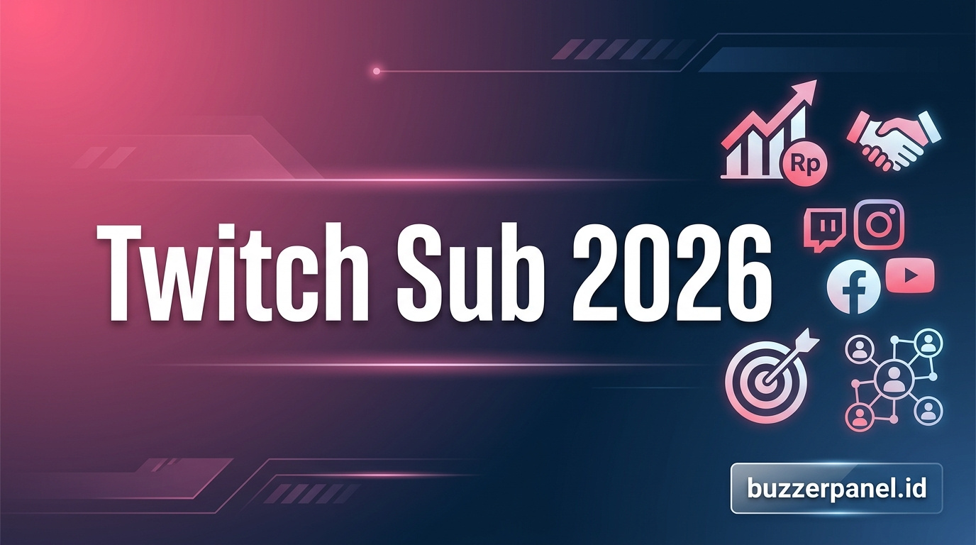 Cara Pakai Twitch Sub Indonesia 2026
