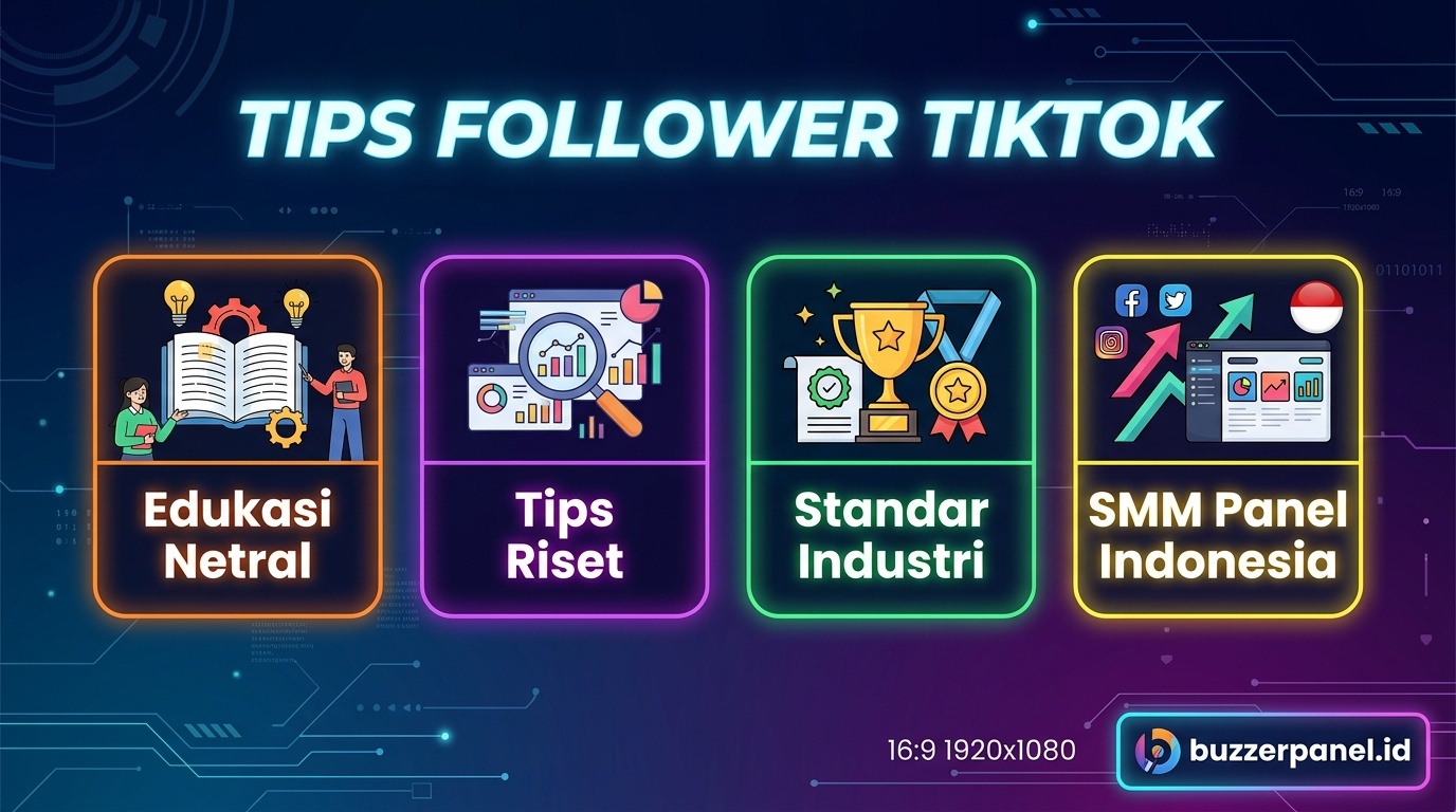 Follower Tiktok infografis tips evaluasi