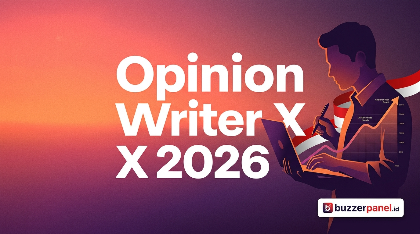 Cara Promosi Akun Opinion Writer di Twitter X 2026