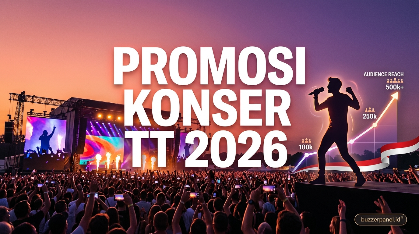 Storytelling Promosi Konser Musisi Tiktok 2026 - Promosi Konser TT