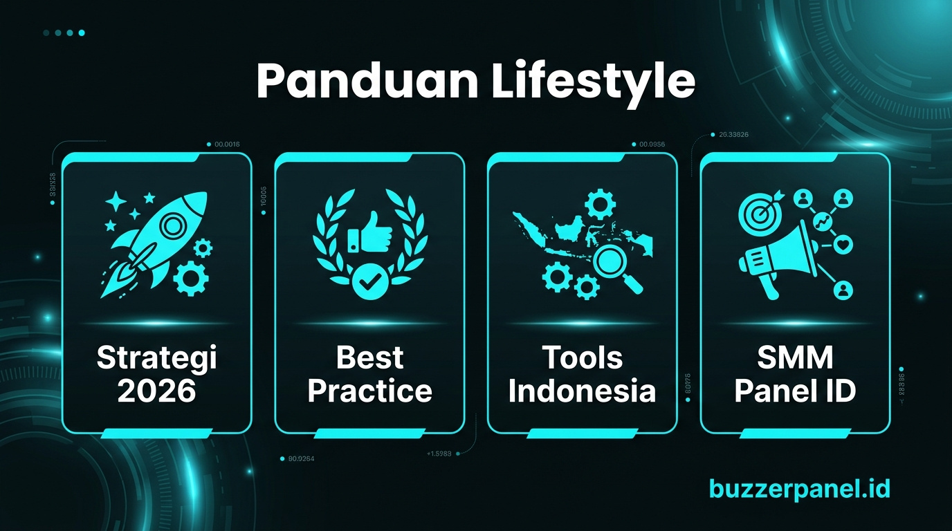 Infografik tips Konten Lifestyle Indonesia 2026 - panduan Lifestyle