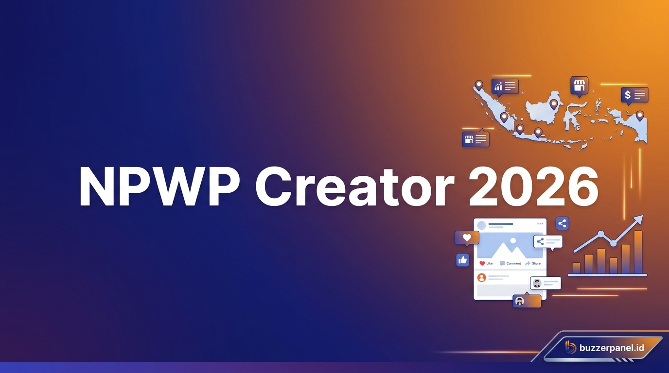 Bisnis Legal Npwp Creator 2026 - NPWP Creator Ilustrasi Bisnis Legal Npwp Creator 2026 - NPWP Creator BuzzerPanel Indonesia