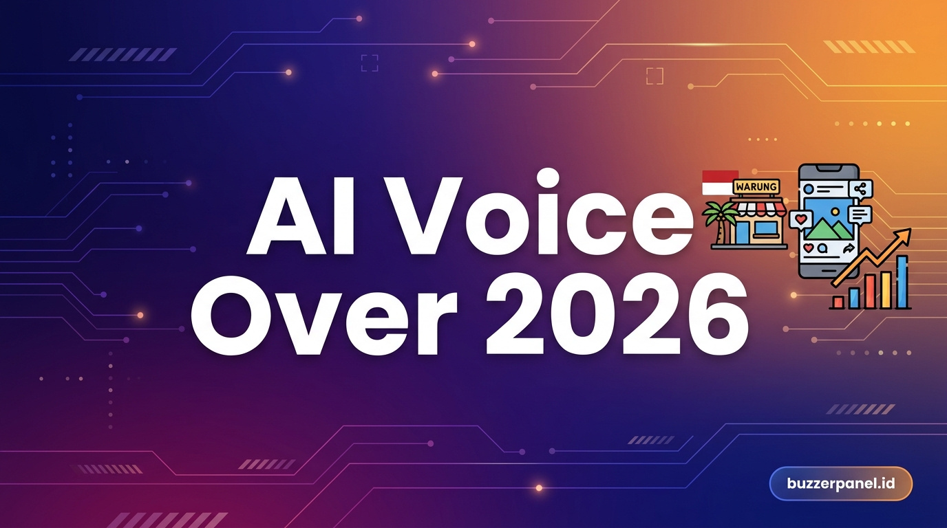 Ai Tools Voice Over Creator 2026 - AI Voice Over Ilustrasi Ai Tools Voice Over Creator 2026 - AI Voice Over BuzzerPanel Indonesia