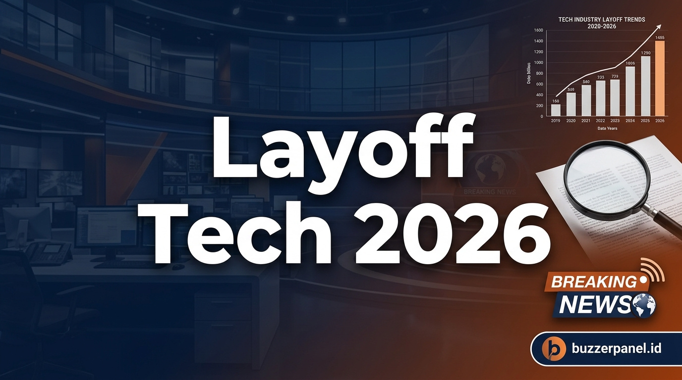 Ilustrasi Prediksi Layoff Tech Indonesia 2026 - Layoff Tech