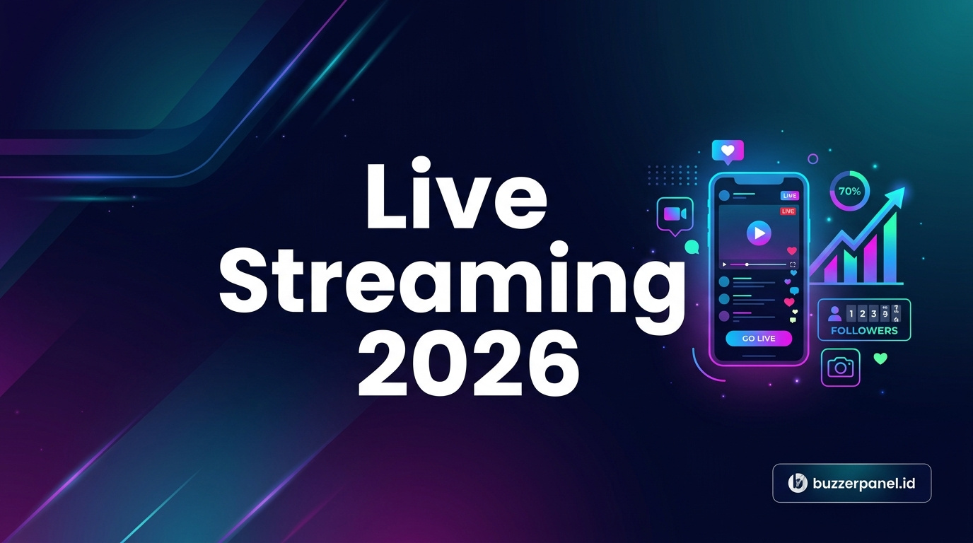 Live Streaming Setup Pemula - panduan 2026