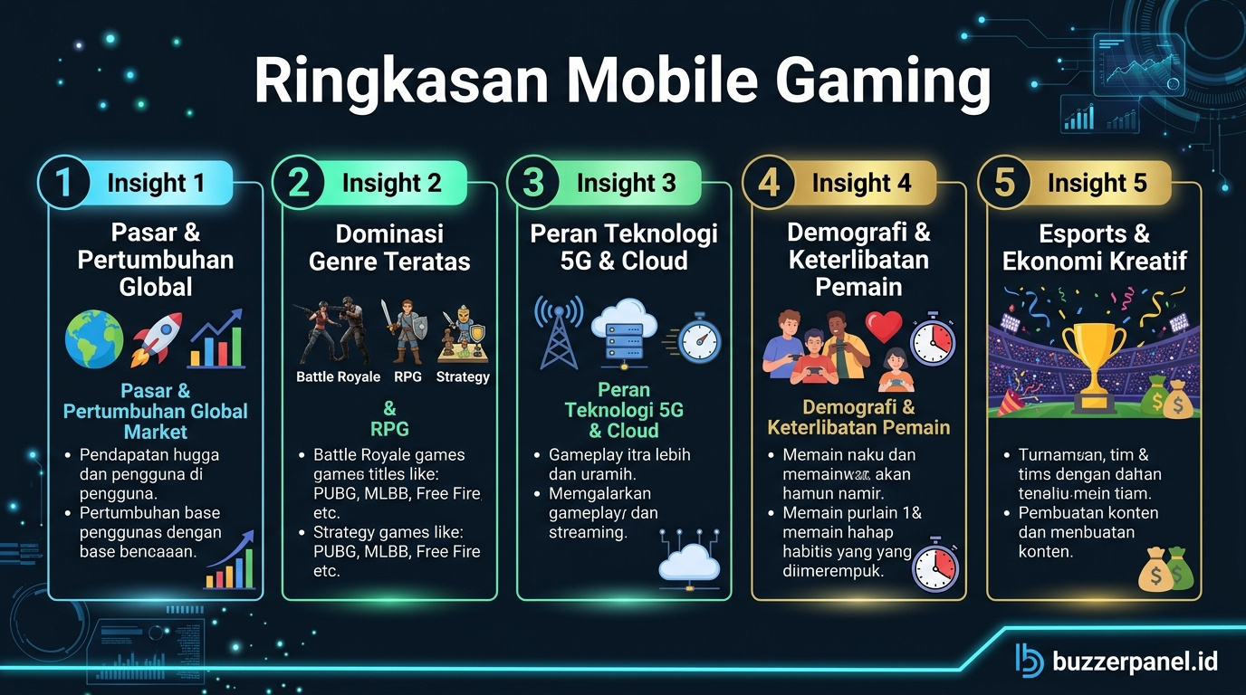 Ringkasan insight Prediksi Mobile Gaming Indonesia 2026