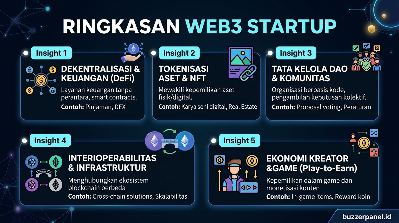 Ringkasan insight Prediksi Web3 Startup Indonesia 2026