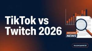 Tren Game Streaming TikTok vs Twitch 2026