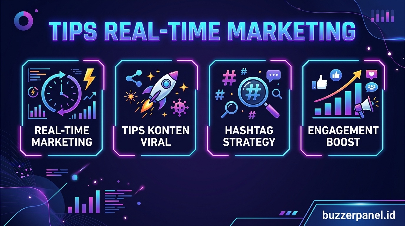 Real-time Marketing Piala Dunia 2026 infografis tips strategi
