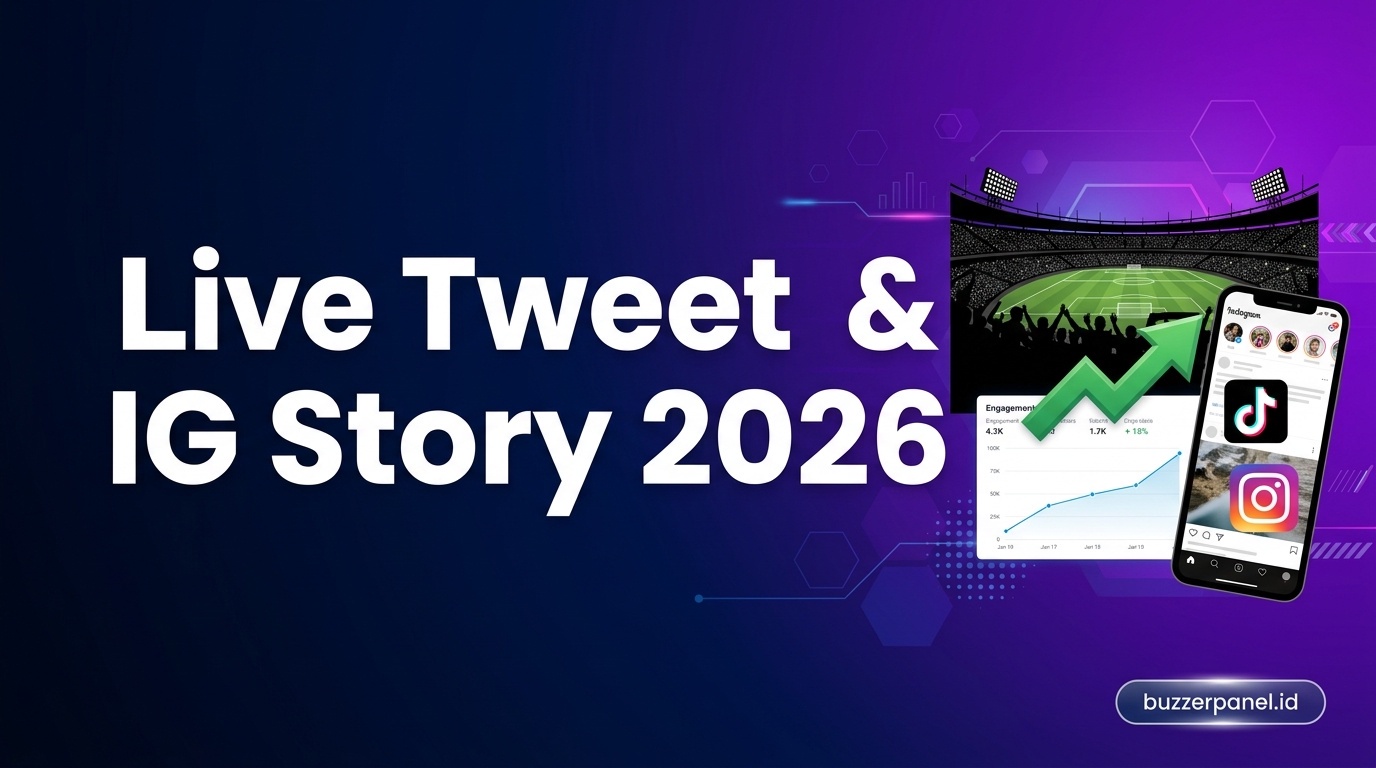 Tips Boost Engagement Live Tweet & IG Story saat Pertandingan Bola