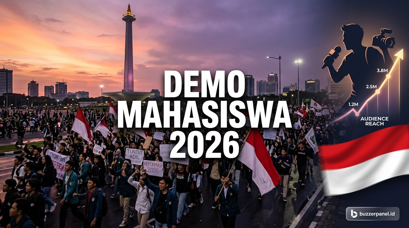 Storytelling Studi Kasus Demo Mahasiswa Viral Tiktok 2026 - Demo Mahasiswa
